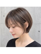 【骨格補正カットが得意】顔型・髪質を見極めた似合わせカットでショートボブ/ショート/ボブをもっと美しく