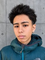 ボコカ(bococa)&nbsp;【スパイキーショート×ソフトツイスト】メンズカットピンパーマ