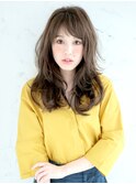 クシュっと柔らか質感のロング