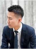 ビジネススタイルベリーショート　スキンフェード