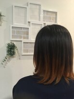 ヘアーアンドネイルフォレスト(Hair&Nail FOREST.) ストレートメントでボリュームダウン