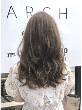 アーチ(ARCH) 【ARCH 竹田】透明感グレージュカラー