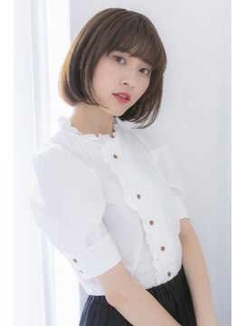 プライズ 池袋店(prize) ぱつっとボブロイヤルブラウン20代30代