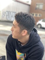 トゥービーコンティニュー(To Be Continued..)&nbsp;ワイルドショート/ショートパーマ/刈り上げ/七三オールバック