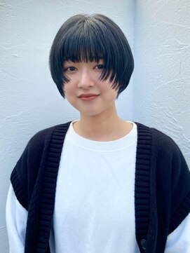 トップヘアー スパアンドリラクゼーション 安城(spa&relaxation) お洒落顔周りカット！マッシュショートウルフ