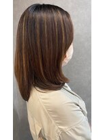 ビアンカ(Bianca) 【Bianca】 お手入れいらず!髪質改善ワンカールミディ