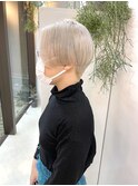 【mee.】ヤジマ 刈り上げショート ハンサムショート