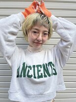 ニューヨーク ニューヨーク 河原町オーパ店(NYNY)&nbsp;＊ハイトーンカラーボブアレンジハイトーンショート