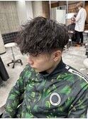 長め重めスペインカール