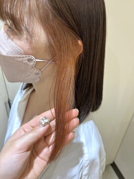 エムタニグチミュー(MTANIGUCHI Mieux) 初ブリーチおすすめカラー◇オレンジ◇