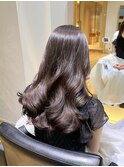 真未/32mm巻いたような韓国パーマコテ巻き風パーマ