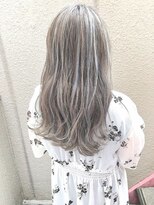 ランプ ヘアー(lamp hair)&nbsp;【lamp池袋オザキ】デザインハイライト/THORWカラーグレージュ