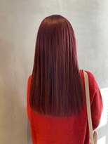 エスケープ トゥ ボナ(ESCAPE to bona.) 髪質改善×赤髪ロングヘア