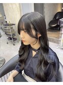 韓国レイヤー/韓国風/ボブ/髪質改善/黒髪/ブリーチなし〔池袋〕