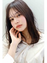 ナギ(nagi) ナチュラルレイヤー　シースルーバング