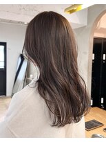 ローレン(LOREN)&nbsp;グレージュカラーミルクティーカラーインナーカラーダブルカラー