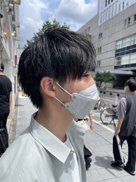 e.m.a プレミアムビューティーサロン 栄駅店(e.m.a PREMIUM BEAUTY SALON) メンズカット×アッシュブラック