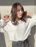 【似合わせ】Niftyカット+カラー+marbbトリートメント付き　￥12500