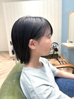 カシータ ヘア リゾート イオンモール熱田店(Casita hair resort)&nbsp;キッズカット×ばっさり×耳掛け×切りっぱなし×結べる長さ