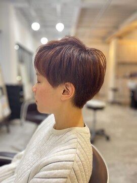 ソイクフ(SOY KUFU) 大人可愛い20代30代40代◎シアーカラーショートヘア