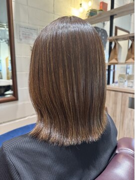 チアー ヘアリラクゼーション(cheer HAIRRELAXATION) 切りっぱなしミディアム