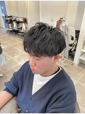 メンズマッシュニュアンスパーマ