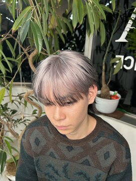 イエナ 渋谷(IENA) マッシュウルフ  ハイトーン  デザインカラー  エンドカラー