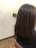 カット＋リタッチオーガニックカラー(白髪染め)＋ミネラル電子トリートメント