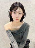 ♪髪質改善　ウルフ　レイヤー　縮毛矯正　韓国ボブ