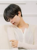 マッシュショートでかっこいい大人女子　20代30代40代　2