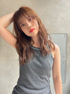 ケイト(kate) 【kate 大宮】オリーブベージュ×ゆるふわウェーブ