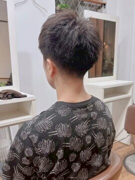 ランデ(RANDE) men'sメンズカットツーブロビジネス大人マッシュ30代40代50代