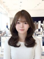 韓国スタイル/チュラルくびれへア_くびれ巻き_レイヤーカット