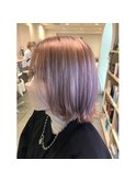 ケアブリーチでダメージレス×ミルクティーベージュ