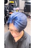 トリプルカラー　ブルールーツカラー