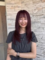 シエン ホワイト(CIEN white)&nbsp;【浜松　美容院　ピンクラベンダー　シャギーレイヤー