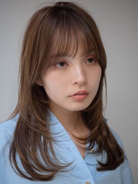 サーカス バイ ビュートリアム 青山(CIRCUS by BEAUTRIUM) ロングレイヤー透明感カラーマロンベージュ青山表参道