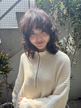 マグノリア(MAGNOLIA) ミディアムレイヤーパーマ/チャンモリパーマ/シャギーレイヤー