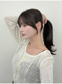 小顔見える顔まわり