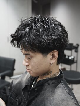 テクト バイアッシュ 吉祥寺店(Tect by Ash) テーパーフェードスパイキーショートアップバングショート