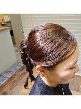 ティピ(tipi) お呼ばれヘアセット