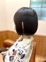 ロマン バイ ルームス(浪漫 by ROOMS)&nbsp;お手入れ簡単ボブ【浪漫byROOMS古賀】