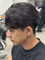 フィフス 札幌大通(fifth) 札幌大通フェザーパーマニュアンスパーマセンターパートゆるめ◆