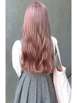 シュガー ヘアアンドネイル 仙台(SUGAR) 【ブリーチ3回】ピンクベージュ♪