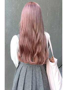 シュガー ヘアアンドネイル 仙台(SUGAR) 【ブリーチ3回】ピンクベージュ♪