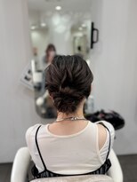インデックスヘアー 錦糸町店(in'dex hair)&nbsp;ゆるふわ低めシニョン[錦糸町/錦糸町駅/錦糸町駅北口/髪質改善］
