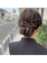 ヘアーレクスアリイ(Hair Lex Alii)&nbsp;シニヨンヘア/ヘアアレンジ/お呼ばれヘア