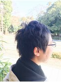 メンズナチュラルパーマ by U for hair