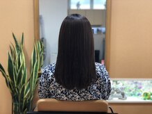 ヘアーフェイスカラーバー(hair face COLORBAR)の雰囲気（当サロンオリジナルの施術で艶々ストレートに♪）