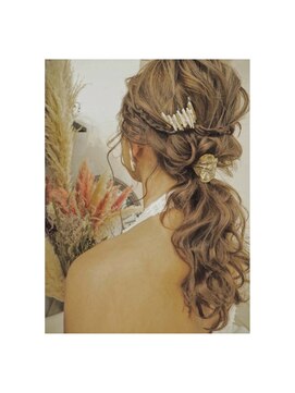 ヘアメイクアンドセットサロン リッコ(Hair make&set salon Ricco) 梅田ヘアセットサロンリッコ/オシャレカジュアルアレンジ